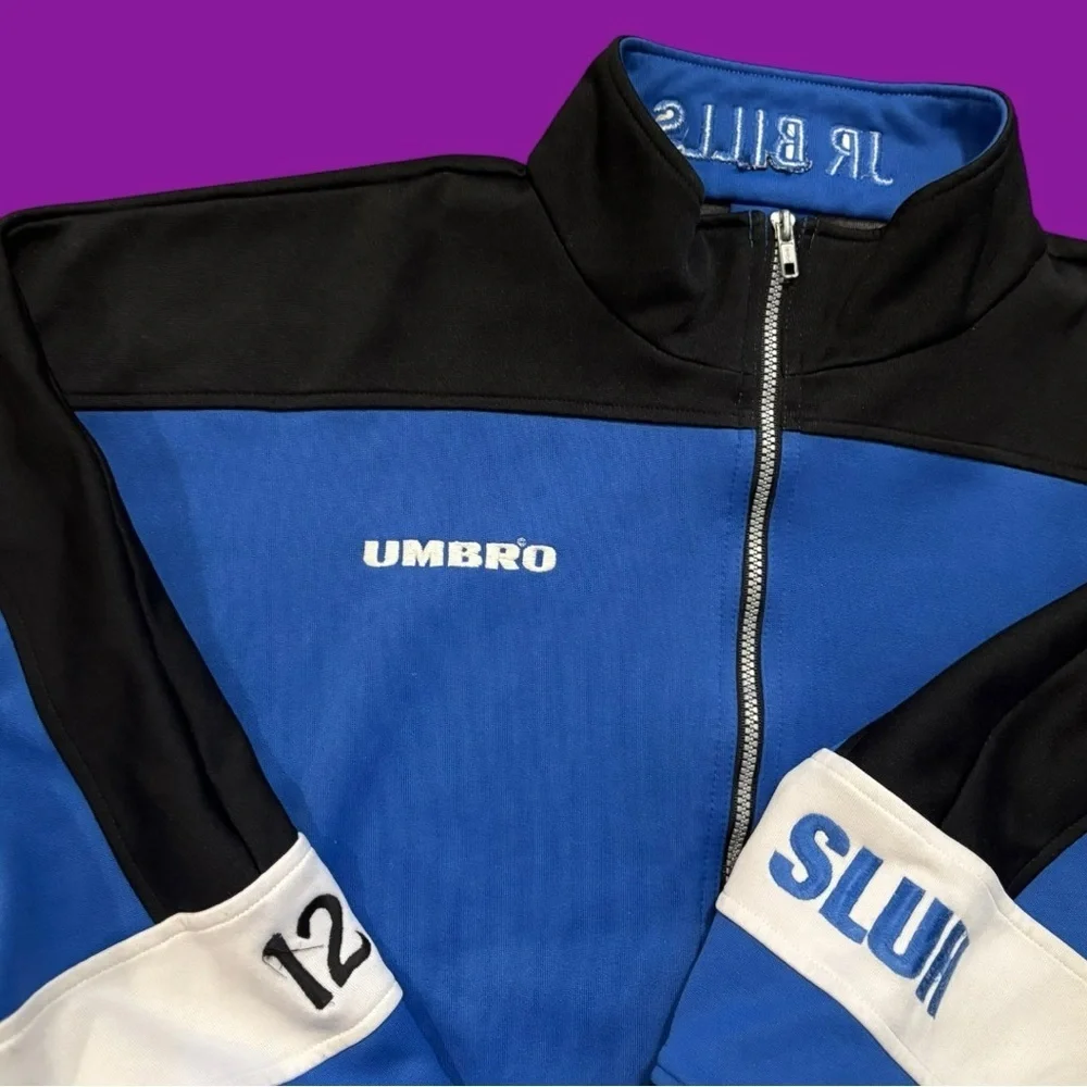 Y2K Umbro Zip-Up Track Jacket